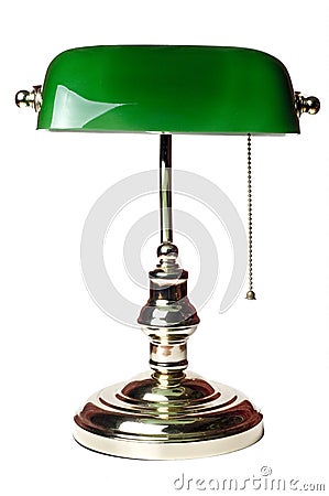 Bankers Lamp on Stock Libre De Droits  Classic Bankers Lamp  Image  12841037
