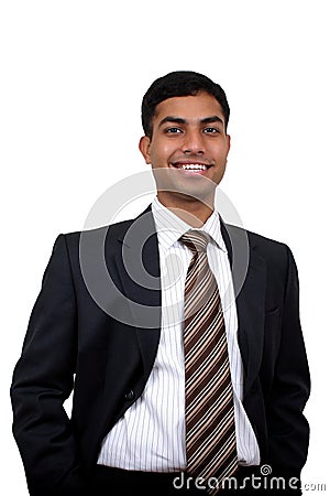 homme indien d affaires souriant thumb3582030